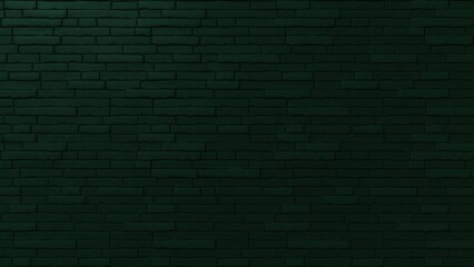 Brick pattern green background