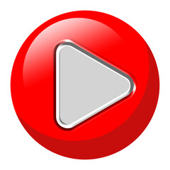 3D Play button icon, multimedia Play Button, start, Sign, logo HD Images