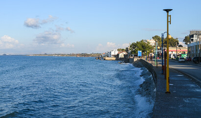 promenade overlooking the Mediterranean Sea in Cyprus 4