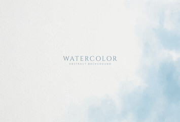 Abstract horizontal watercolor background. Neutral light colored empty space background illustration
