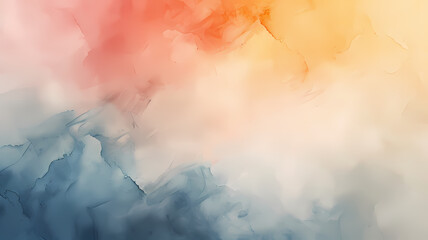 Subtle Beauty Smooth Watercolor Abstract Background