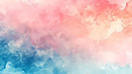 Fototapeta premium Tranquil Watercolor Hues Soft and Smooth Abstract Backdrop