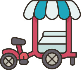 Fototapeta premium tricycle icon