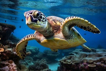 green sea turtle