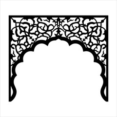 Craftsman Bracket cornice pieces for decorating or shelves. Decoration vector design for cutting on CNC or laser cut on wood corner design sample. wood corner home decoration © Shabana