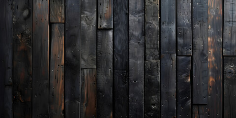 design of dark wood background, Generative Ai