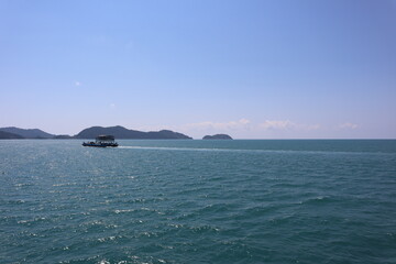 boat on the sea