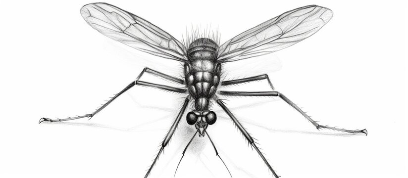 Drawing of a Huffy Mosquito » Зумипик