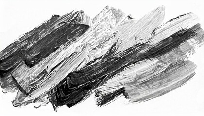 black and white paint