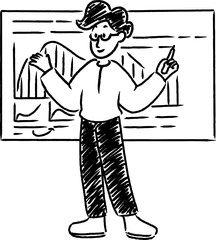 Man Infographic Illustrations