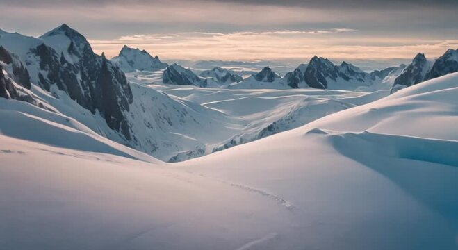 The views of the polar ice caps and hills are simply stunning