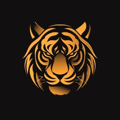 tiger logo with a tiger head design