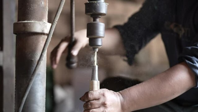 traditional drilling machine