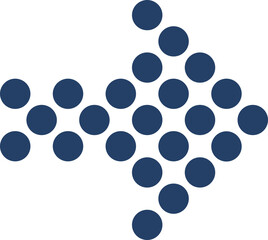  colorful arrows to mark in flat style