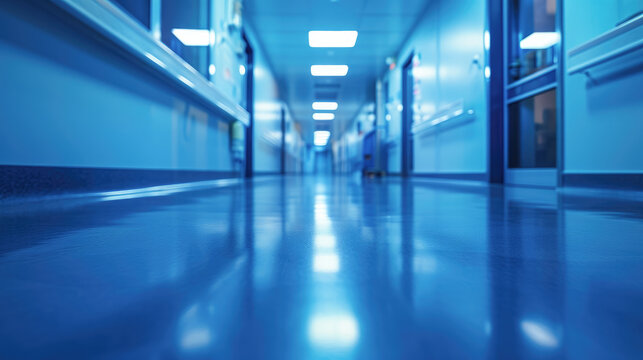 Medical hospital background image, soft focus technology, photo style, ultra high definition quality