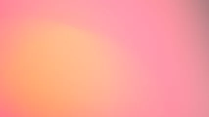 Foto op Canvas Soft orange tangerine yellow reds glow abstract sun gradient wallpaper background.  © antek