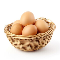 egg isolated on white background
