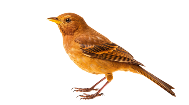 Busarellus bird isolated on a transparent background