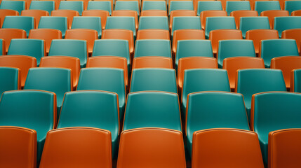 Obraz premium theatre rows with rows of seats dj stock videos & royaltyfree footage