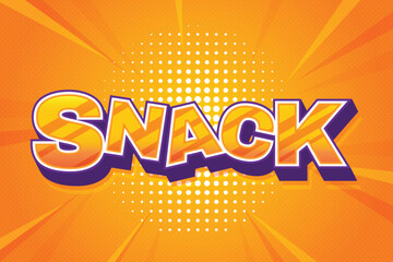 Snack Text Effect 