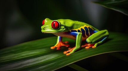 Fototapeta premium Tree frog Animal 