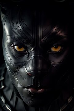 black panther eyes beautifull and dengerious preview which is loos crucial and best design pattern for gaming industry