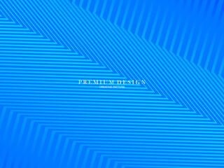 Blue abstract background with modern corporate concept. Garadien line pattern. Vector horizontal template for digital luxury business banner, contemporary formal invitation, certificate, etc.