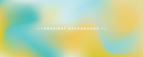 Colorful gradient blur abstract background vector
