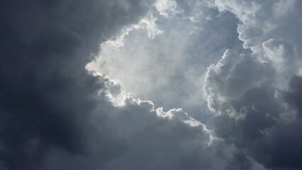clouds in the sky