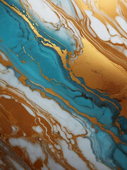 gold turquoise marble 2