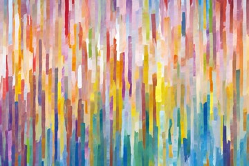 Abstract colorful background with stripes of different sizes and shades of paint