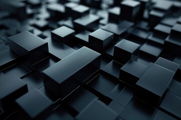 Fototapeta premium abstract 3d business background