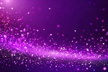 Obraz premium Purple glow particle