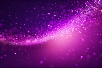 Purple glow particle