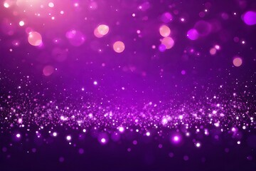 Fototapeta na wymiar Purple glow particle