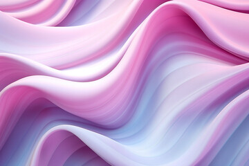 Fototapeta premium Violet pink and mint abstract neon wave background created with Generative AI