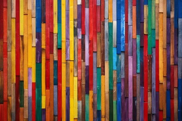 Colorful wood wall texture background,  Abstract background and texture for design
