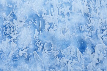Fototapeta na wymiar Abstract blue background with cracks and holes in the form of ice