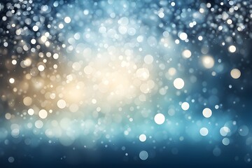 Obraz premium Silver glow particle