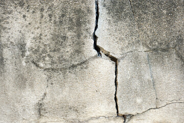 Old cracked plaster on the wall. Retro texture. Vintage texture. Distress Texture. Scratched wall pattern