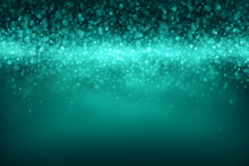 Naklejka premium Teal glow particle