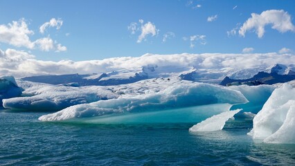 iceberg in jokulsarlon lagoon, Iceland