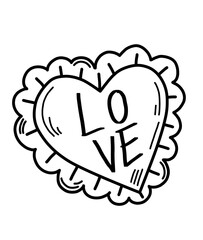 heart outline