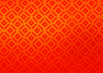 Light Orange vector layout with lines, rectangle. Colorful lines, squares on abstract background with gradient. Best design for your ad, poster, banner.