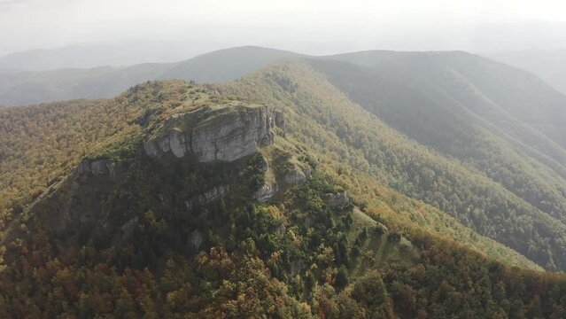 4k DRONE SHOT OF KLAK - MOUNTIAN IN SLOVAKIA LITTLE FATRA - D-log M, DJI Mavic 2 Pro