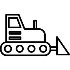 Bulldozer Icon