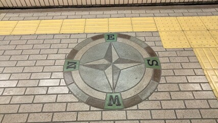 Hankyu Kawaramachi station underpass, Kyoto, Japan
