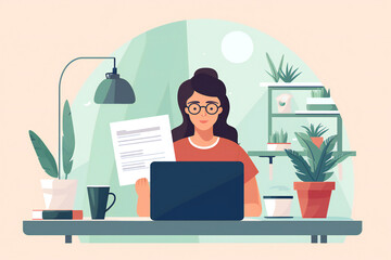 person working on laptop