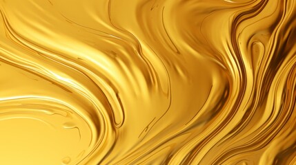 abstract background with golden silk