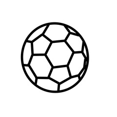 Obraz premium Olahraga Bola Minimal Datar Garis Vektor Ikon Set. Sepak Bola, Sepak Bola, Tenis, Golf, Bowling, Bola Basket, Hoki, Bola Voli, Rugby, Kolam Renang, Baseball, Ping Pong.